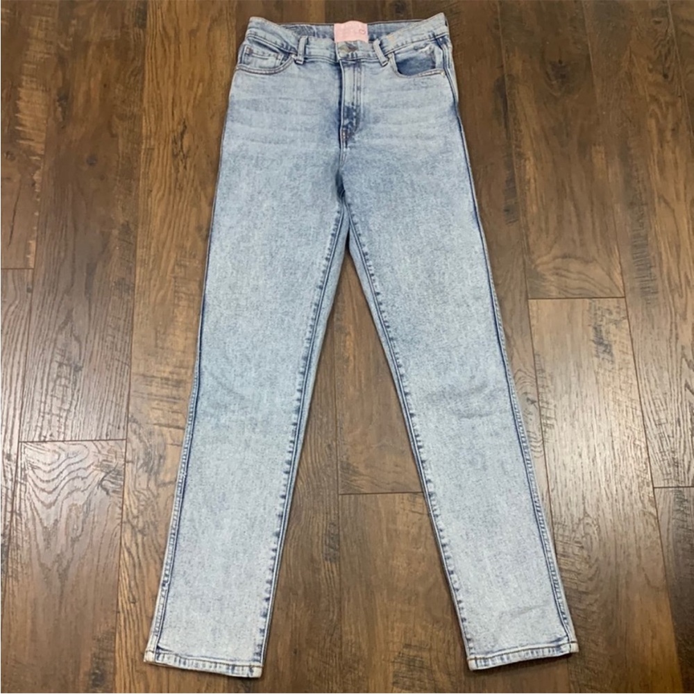 REVICE Light Blue Straight Leg Jeans